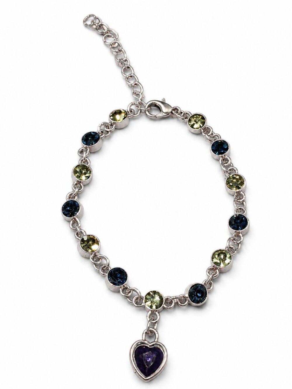 Brand New Silver Heart Bracelet